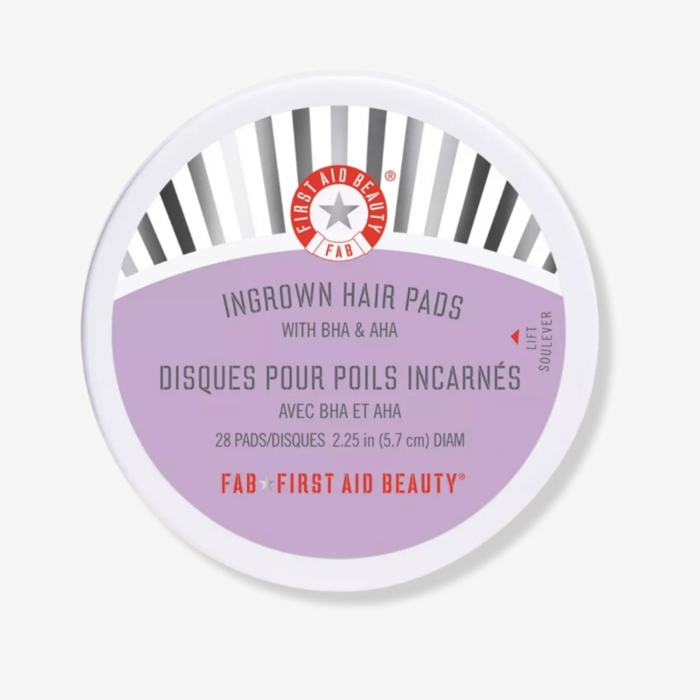 First Aid Beauty Ingrown Hair Pads with BHA and AHA